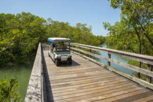 Pelican Bay Community -Tram and Boardwalk